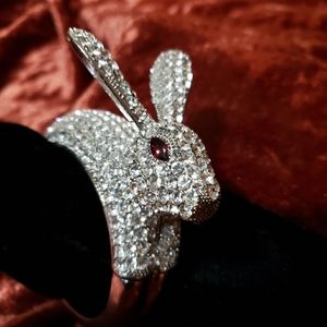 White Rabbit gem bracelet